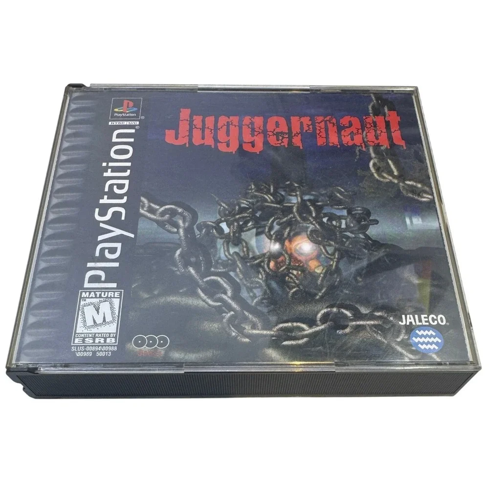 Juggernaut Sony PlayStation 1 PS1 Jaleco 1999 3-Disc Horror Game SLUS-00894